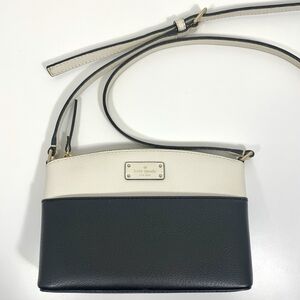 Kate Spade Two-Tone Black and Cream Crossbody Bag